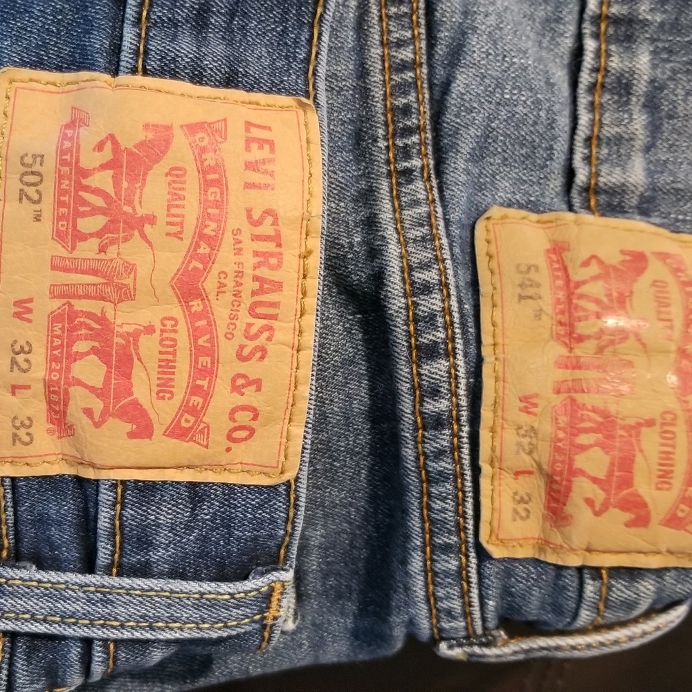 Mens Levi's 502 & 541